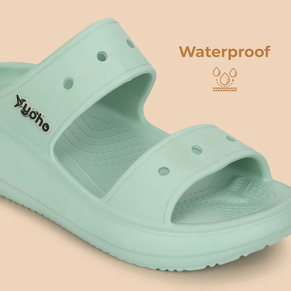 Double Strap Clog Sandals for Women - Image 22