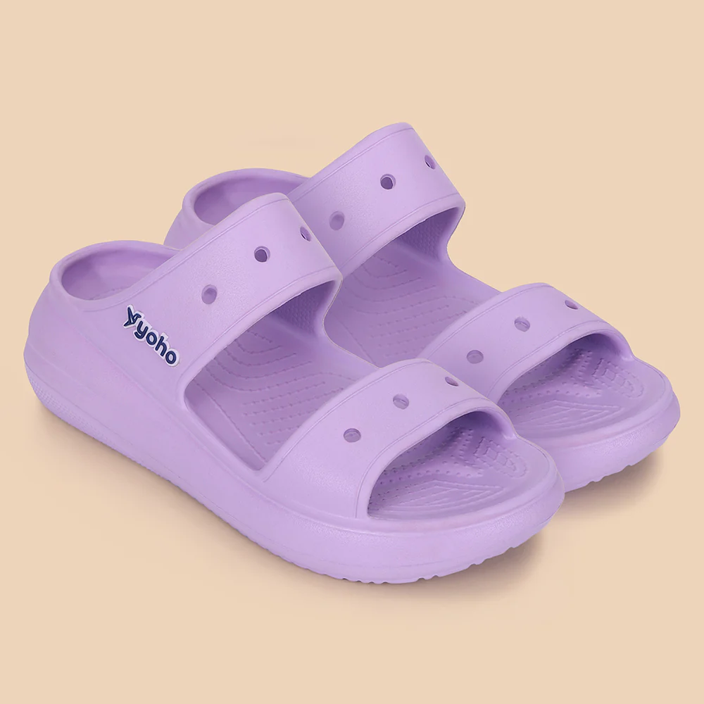 Double Strap Clog Sandals for Women - Image 25