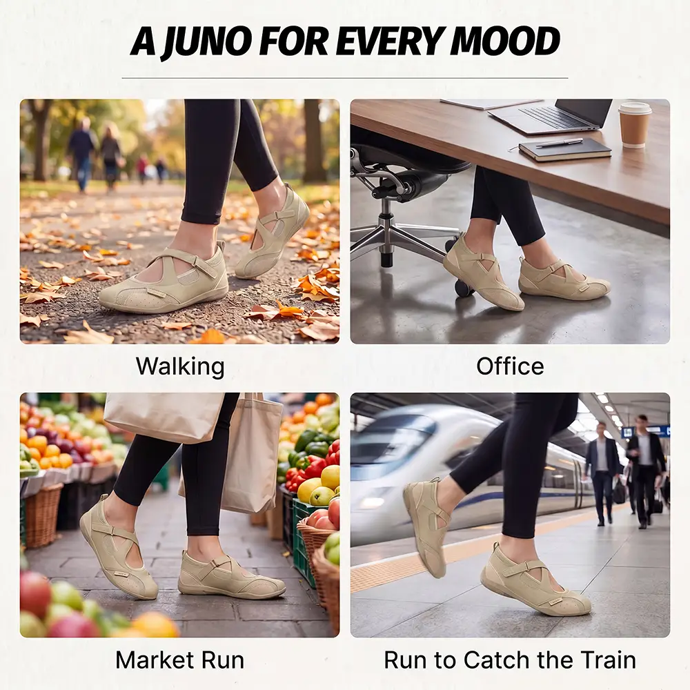 Juno Bells Mary Jane Sneakers For Women - Image 8