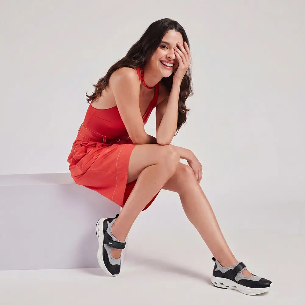 Juno Flex Mary Jane Slip-ons For Women - Image 7