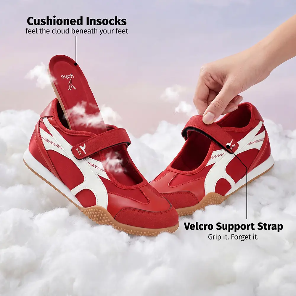 Juno Vivid Mary Jane Sneakers For Women - Image 20